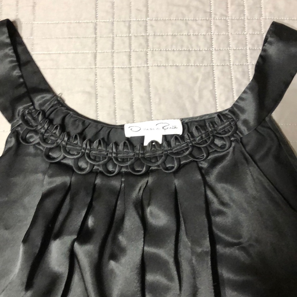 Oscar delarente night gown EUC